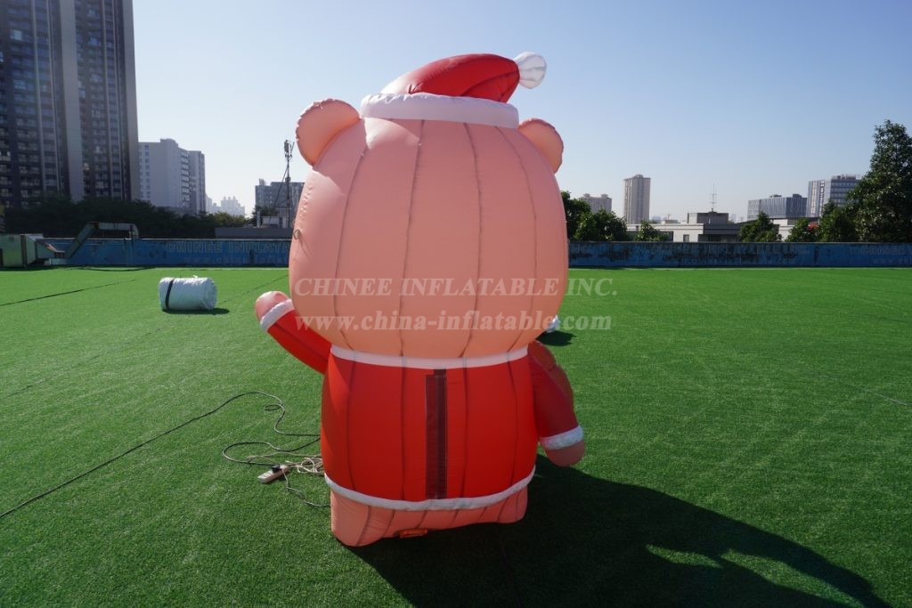 Cartoon2-500 Inflatable Christmas Brown Bear