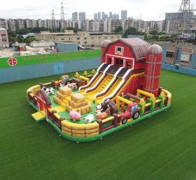 T6-6831 Farm Theme Inflatable Playground